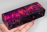 Stabilized box elder burl wood block