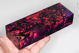 Stabilized box elder burl wood block