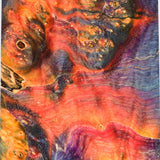 Stabilized box elder burl wood block