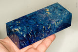 Stabilized box elder burl wood block