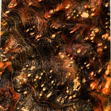 Stabilized box elder burl wood block