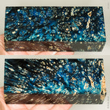 Stabilized box elder burl wood block
