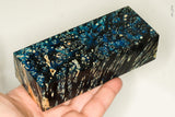 Stabilized box elder burl wood block