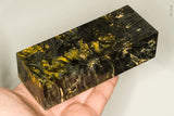 Stabilized box elder burl wood block