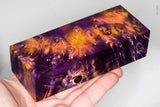Stabilized box elder burl wood block