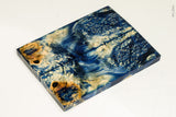 Stabilized box elder burl wood scales