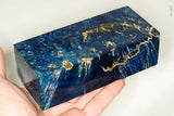 Large stabilized box elder burl wood block