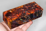 Stabilized box elder burl wood block