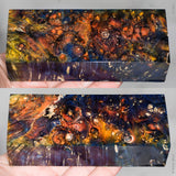 Stabilized box elder burl wood block