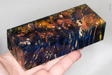 Stabilized box elder burl wood block