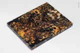 Stabilized box elder burl wood scales