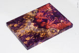 Stabilized box elder burl wood scales