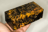 Large stabilized box elder burl wood block