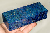 Stabilized box elder burl wood block