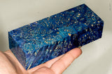 Stabilized box elder burl wood block