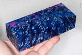 Stabilized box elder burl wood block