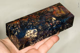 Stabilized box elder burl wood block