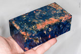 Large stabilized box elder burl wood block