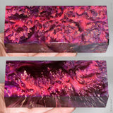 Stabilized box elder burl wood block