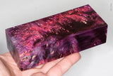 Stabilized box elder burl wood block