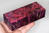 Stabilized box elder burl wood block
