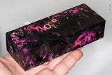 Stabilized box elder burl wood block