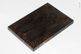 Stabilized oak burl wood scales