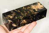 Stabilized box elder burl wood block