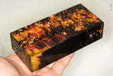 Large stabilized box elder burl wood block
