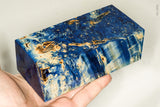 Large stabilized box elder burl wood block