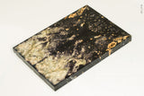 Stabilized box elder burl wood scales