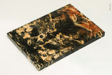Stabilized box elder burl wood scales