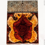 Stabilized redwood burl segmented panels