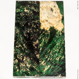 Stabilized wood box elder burl panels