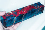 Stabilized box elder burl wood block