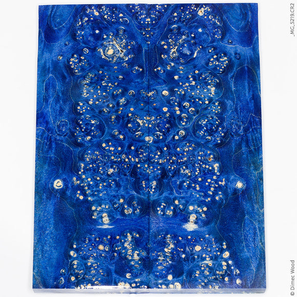 Stabilized wood box elder burl panels