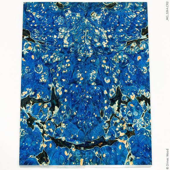 Stabilized wood box elder burl panels