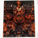 Stabilized box elder burl wood panels