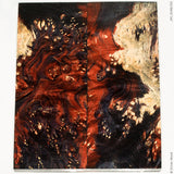 Stabilized box elder burl wood panels