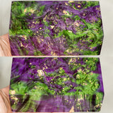 Stabilized box elder burl wood block