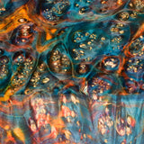 Stabilized box elder burl wood block