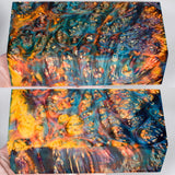 Stabilized box elder burl wood block