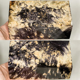 Stabilized box elder burl wood block