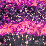 Stabilized box elder burl wood block