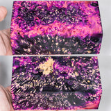 Stabilized box elder burl wood block