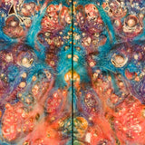 Stabilized box elder burl wood panels