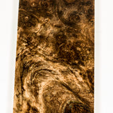Stabilized natural wood maple burl panels