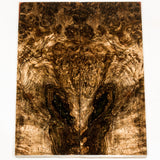 Stabilized natural wood maple burl panels