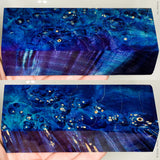 Stabilized box elder burl wood block