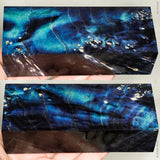 Stabilized box elder burl wood block